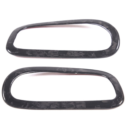 Forged Carbon Fiber Interior A-pillar Speaker Frame Trim For Corvette C6 2005-13 9
