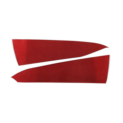Red Carbon Fiber Interior Anti-kick Door Panel Sticker For Corvette C6 05-13 US 22
