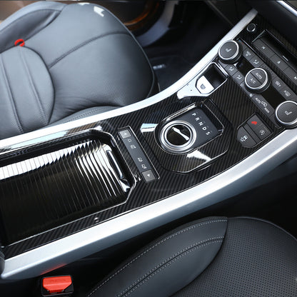 Carbon Fiber Center Console Gear Panel Trim For LR Range Rover Evoque 12-18 US 12