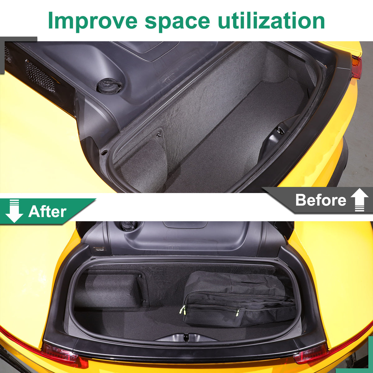 Rear Cargo Trunk Organizer Side Storage Bag Box for Lotus EMIRA 2022-25 4