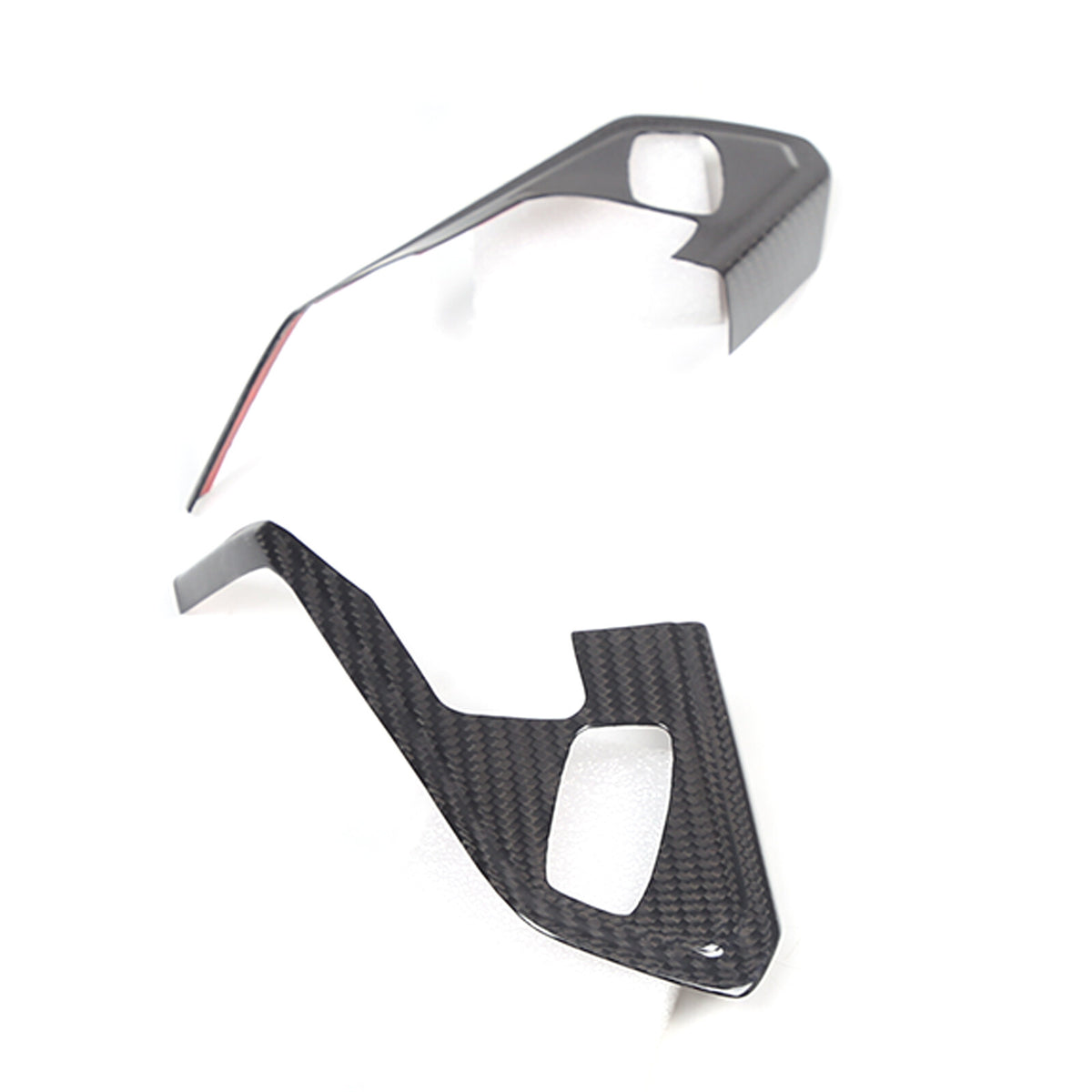 Real Carbon Fiber Steering Wheel Button Trim Cover For Corvette C8 2020-2026 - Variants 1-5 9