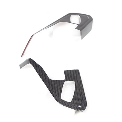 Real Carbon Fiber Steering Wheel Button Trim Cover For Corvette C8 2020-2026 - Variants 1-5 9