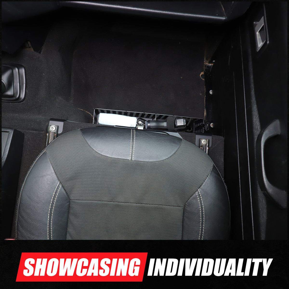 Aluminum Alloy Under Seat Storage Basket Tray For Land Rover Defender L316 04-18 12