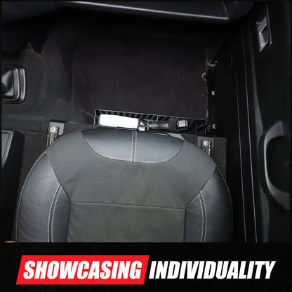 Aluminum Alloy Under Seat Storage Basket Tray For Land Rover Defender L316 04-18 12