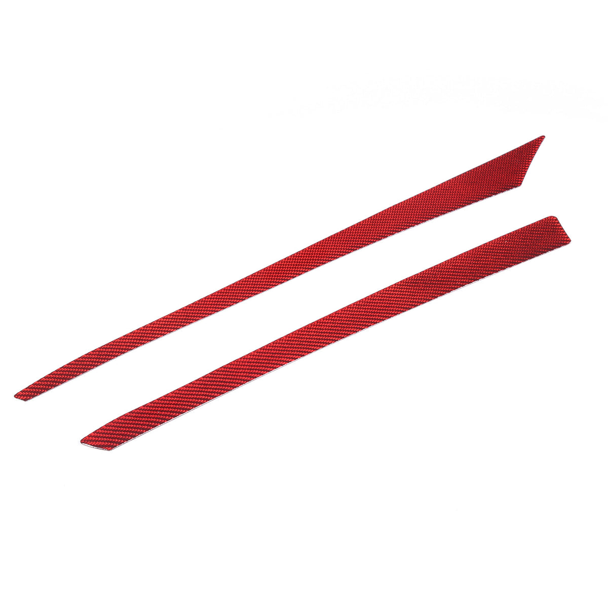 Red Soft Carbon Fiber Interior Decor Trim Kit Cover Set For Corvette C8 20-25 131