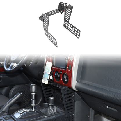 Off Road Center Console Molle Panel Device Mount For Toyota FJ Cruiser 07-21 2