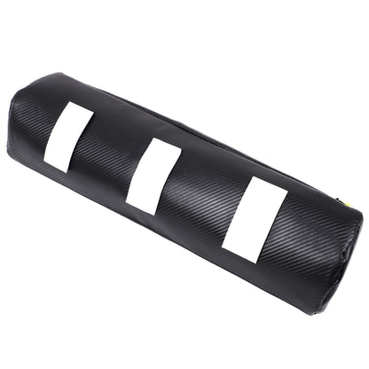 Carbon Fiber Texture Passenger Dashboard Storage Bag For LR Defender L663 2020+ 16