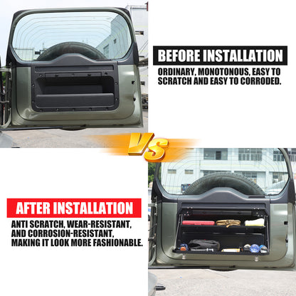 Alloy Rear Tailgate Shelf Rack Foldable Table For Land Rover Defender 2020-24 US 24