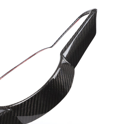 Real Carbon Fiber Steering Wheel Cover Trim For Alfa Romeo Giulia/Stelvio 2020+ 23
