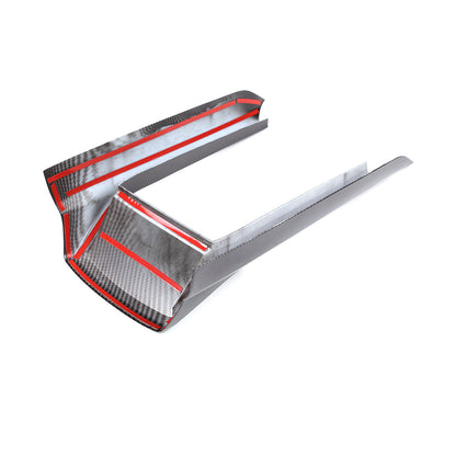 Carbon Fiber Center Console Armrest Box Side Panel Trim for Honda Pilot 16-22 18