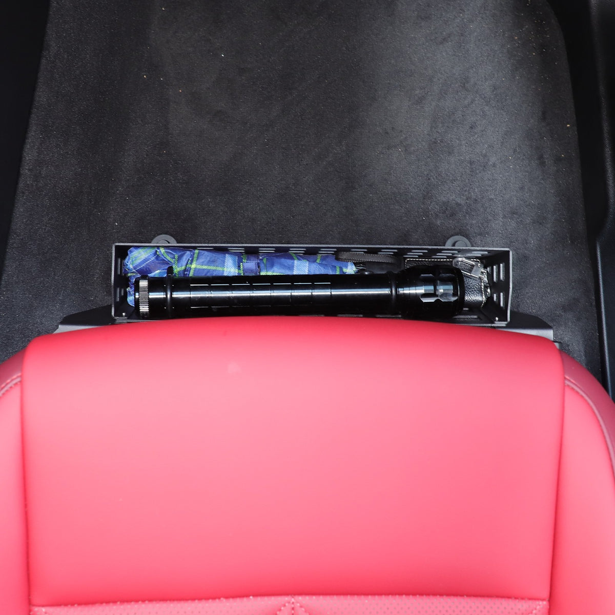 Alloy Under-Seat Storage Basket Box Tray For BMW X3 G45 2025+ 11