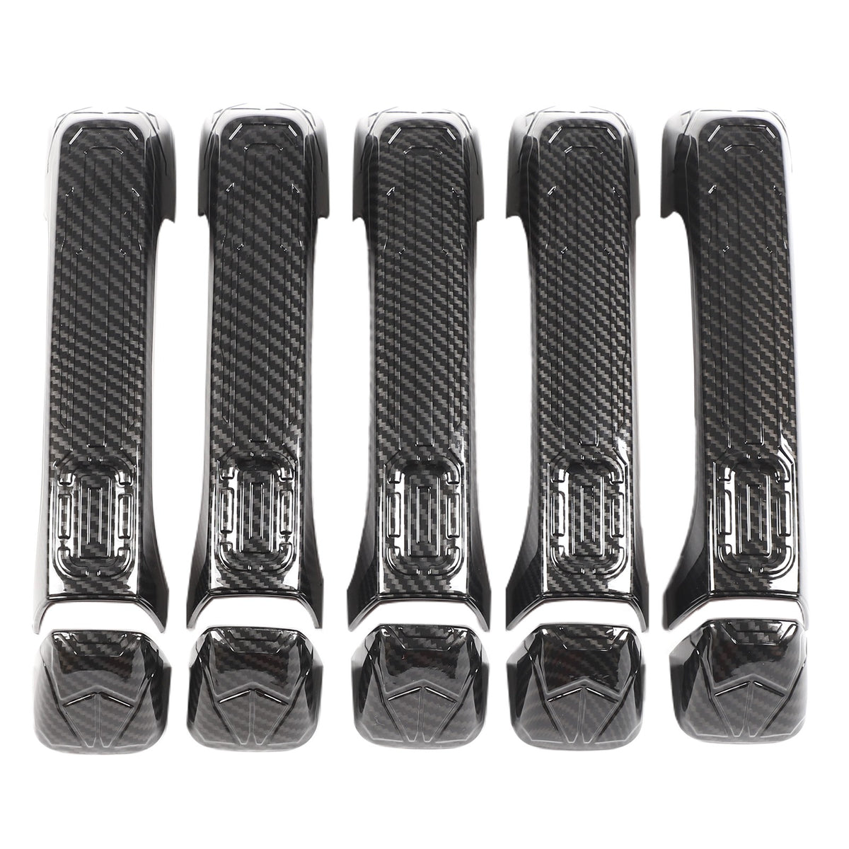 ABS Carbon Fiber Door Handle Tailgate Cover Trim Bezel For Hummer H3 2005-09 US 17