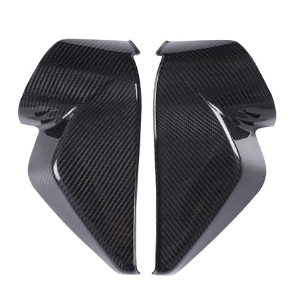 Real Carbon Fiber Interior Door Pillar Trim Cover For Corvette C8 2020+ 16