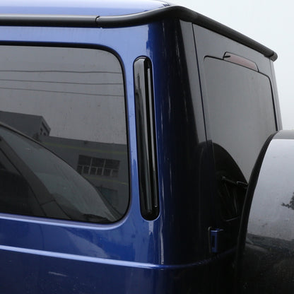 Glossy Black Rear Side Air Vent Outlet Trim For Benz G Class W463 G500/63 19-20 6