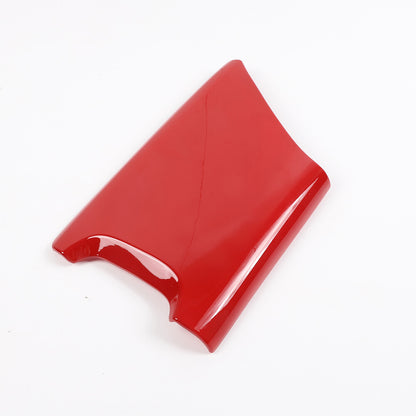 ABS Sports Red Interior Center Armrest Trim Cover For Corvette C8 2020-2026 13