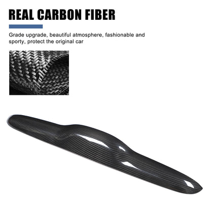 Real Carbon Fiber Tailgate Trim For Fiat 500 312 2010+ 3