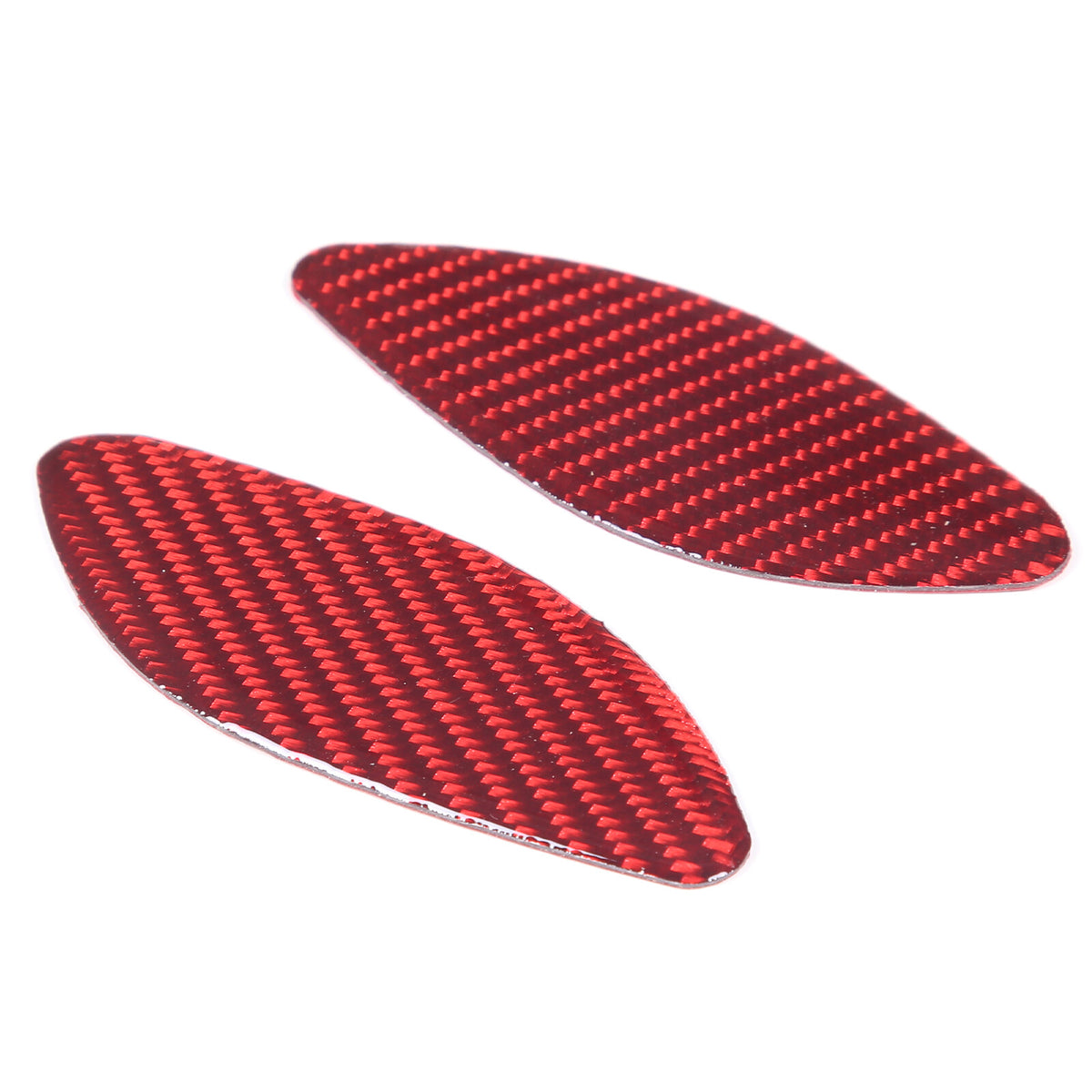 Red Soft Carbon Fiber Interior Decor Trim Kit Cover Set For Corvette C8 20-25 64