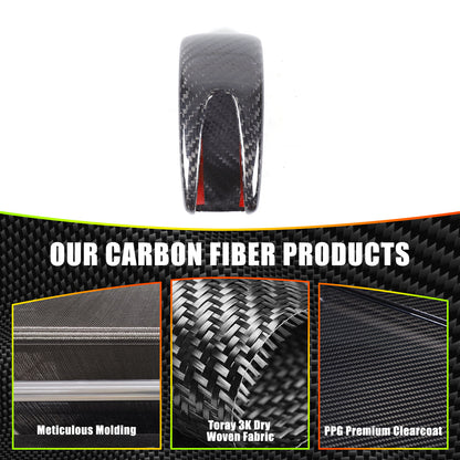 Real Carbon Fiber Gear Shift Knob Head Cover Trim Cap For Lotus EMIRA 2022-2025 14