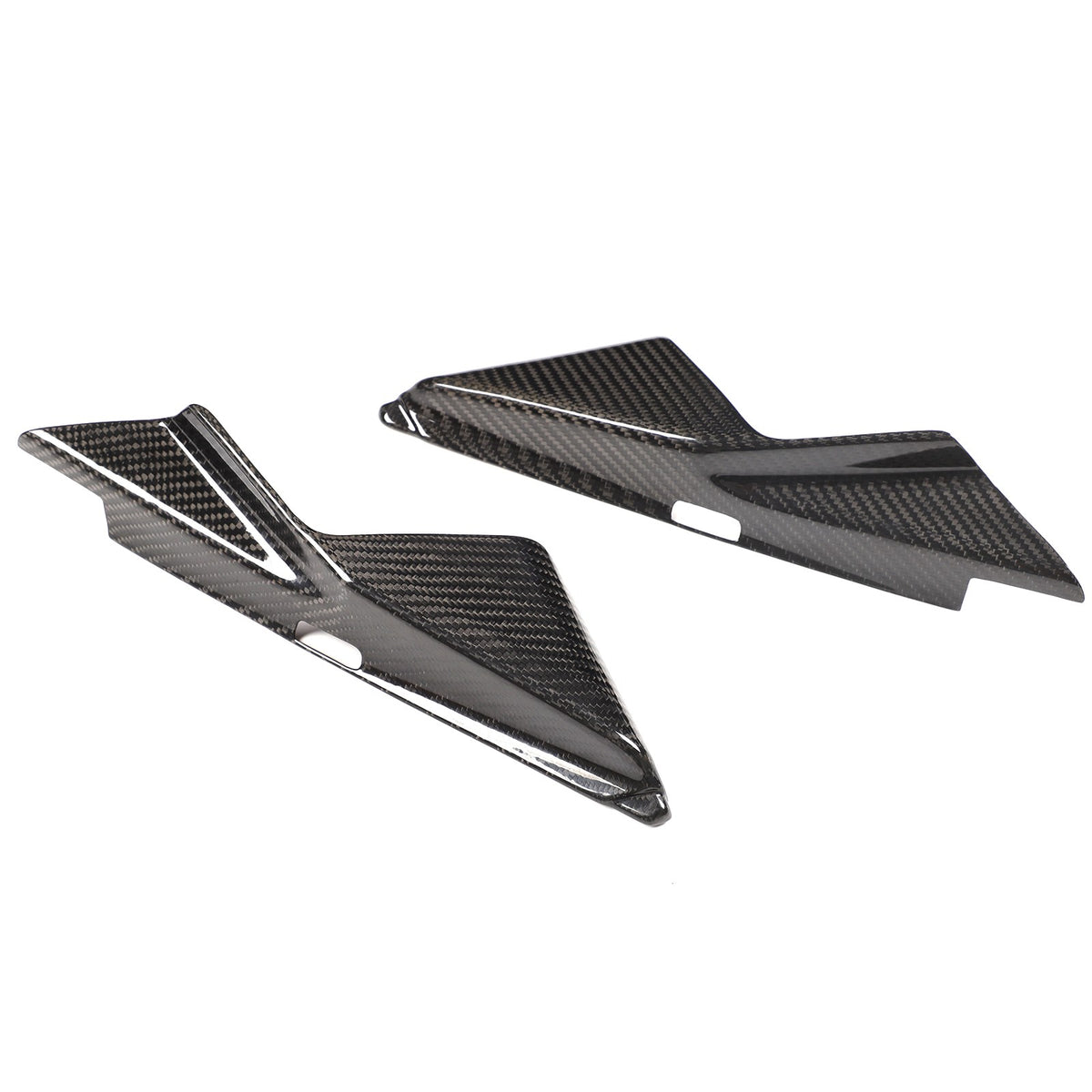 Real Carbon Fiber Front Inner Triangle Pillar Trim For Nissan 370Z Z34 2009-2020 4
