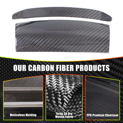 Real Carbon Fiber Rear Air Vent Outlet Cover Trim For BMW 7 Series G70 2023-2024 14