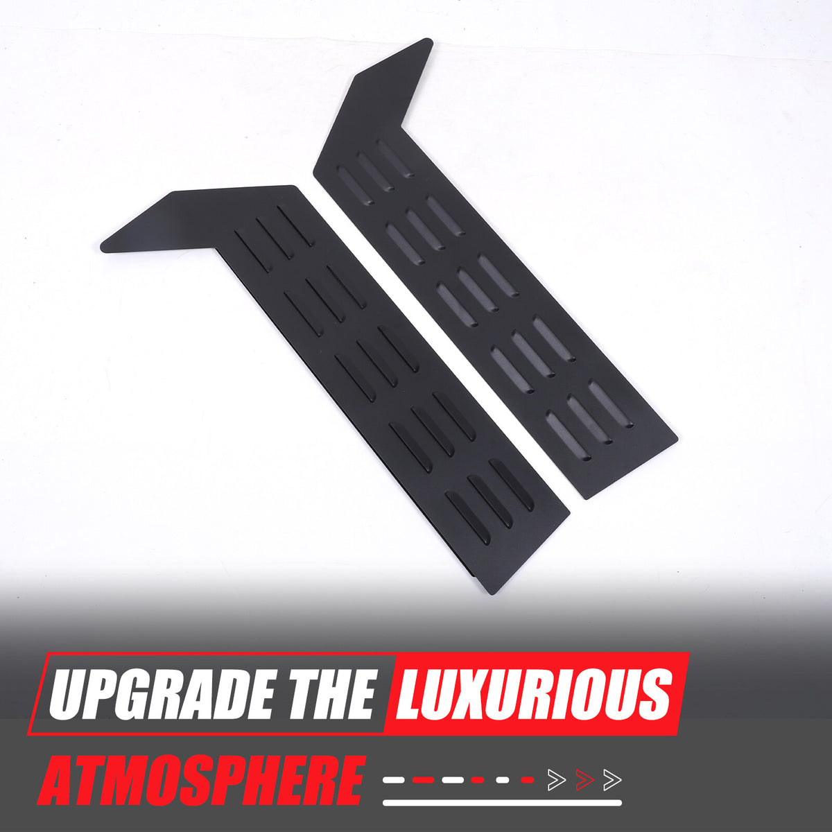 Aluminium Alloy Door Window Air Vents Screen For LR Range Rover Velar 2017-24 6