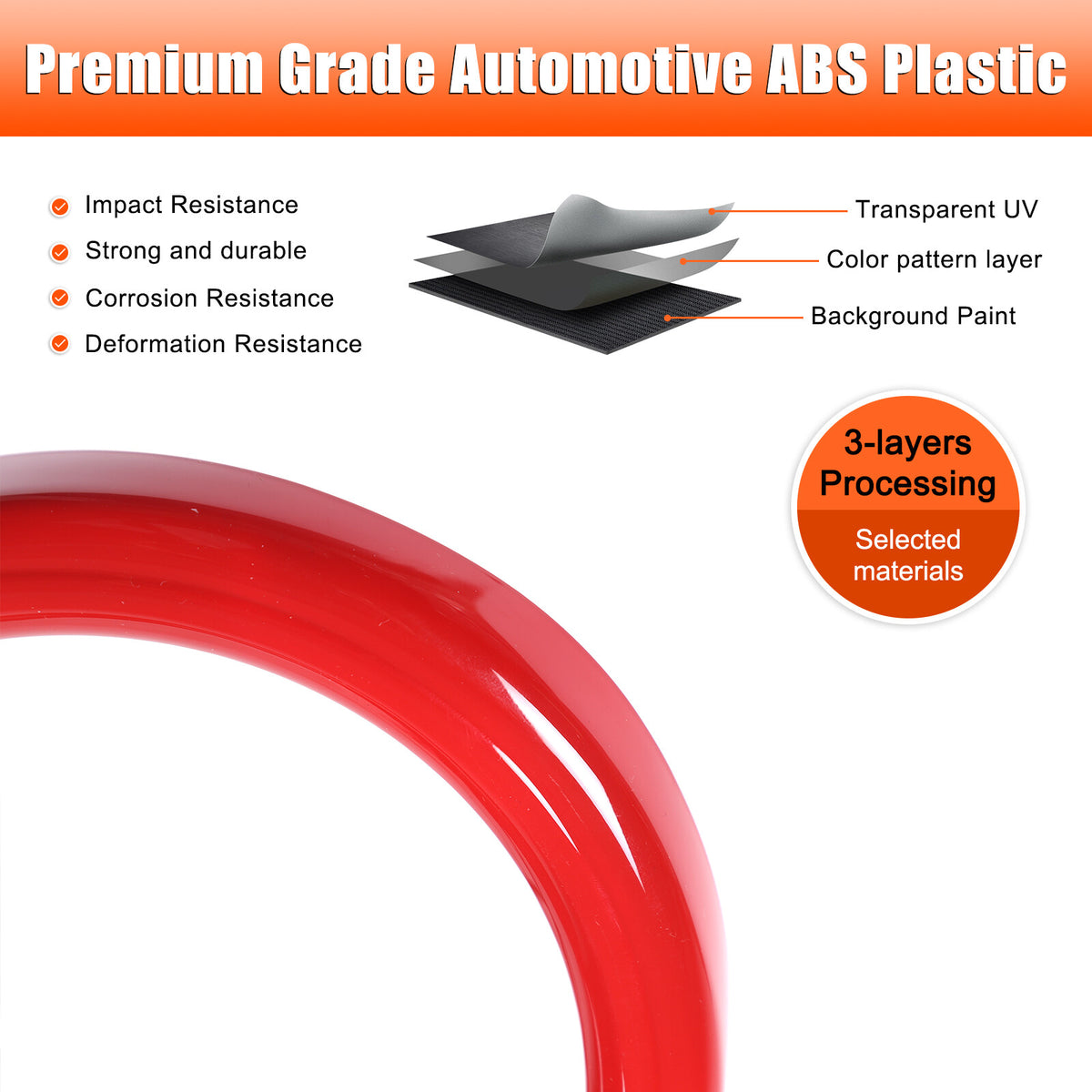 Sport Red ABS Center Console Gear Shift Frame Trim For Nissan 370Z MT 2009-2020 3