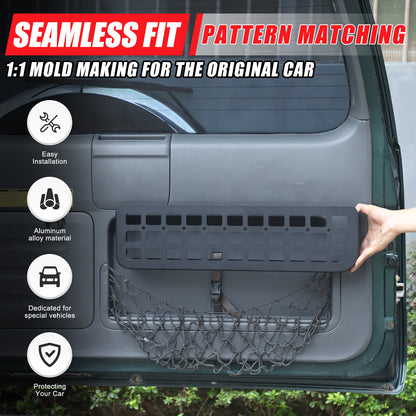 Aluminum Alloy Tailgate Storage Molle Panel For Toyota Prado FJ120 03-09 US 7