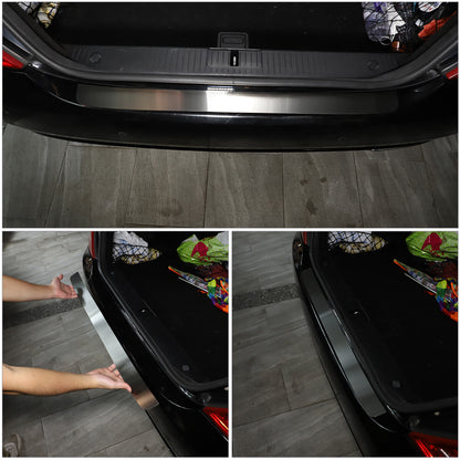 Rear Bumper Guard Trunk Sill Protector Steel For Benz S Class W221 2008-12 5