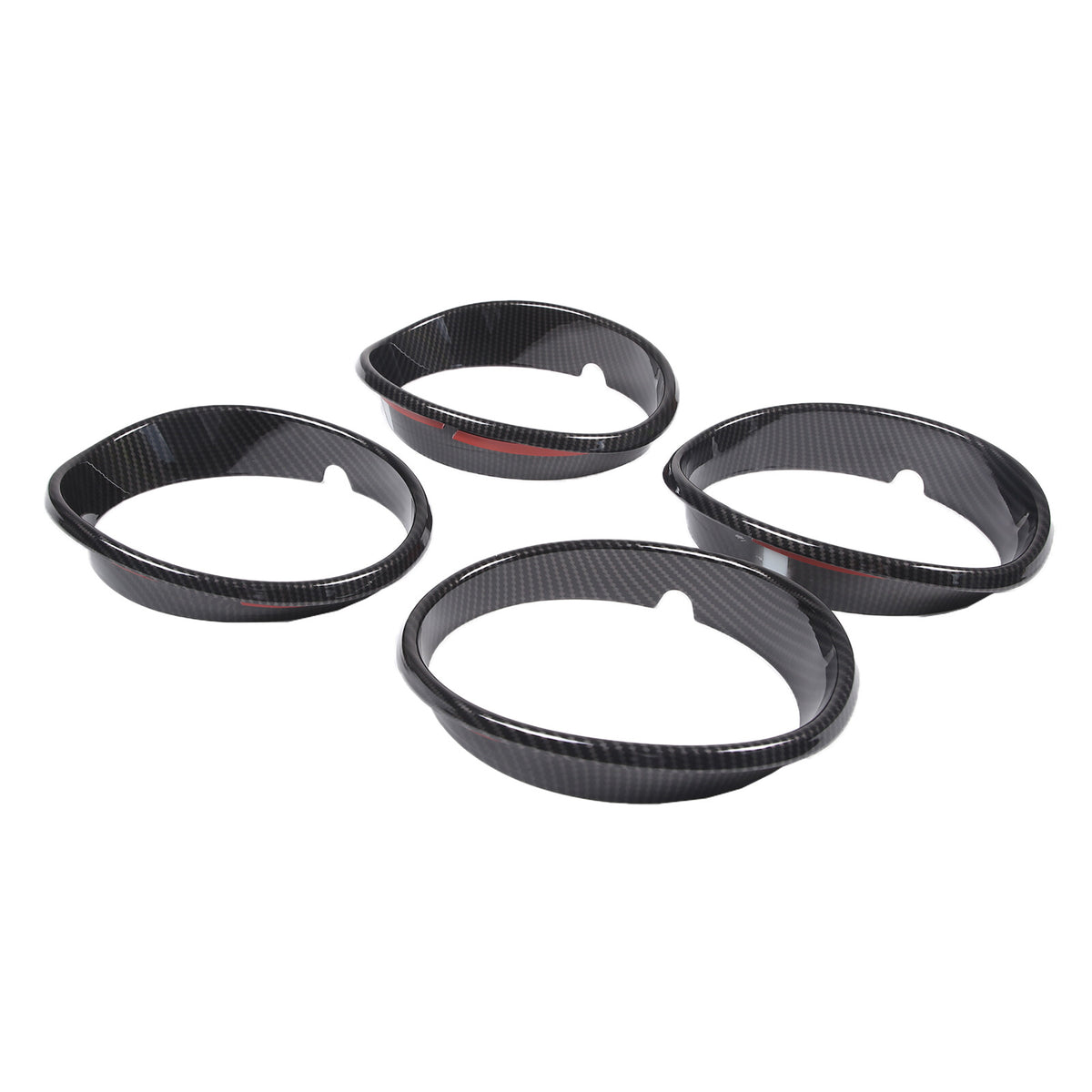 ABS Carbon Fiber Interior Exterior Cover Trim Kit For Corvette C6 2005-2013 120