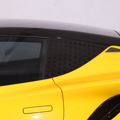 Alloy Exterior Rear Quarter Window Pillar Cover Trim For Lotus EMIRA 2021-2025 4