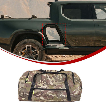 Rear Gear Tunnel Storage Bag For Rivian R1T R1S 2022-2024 4