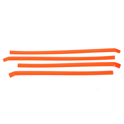 Orange ABS Interior Inner Door Panel Trim Strip For Toyota Tacoma 2024+ 9