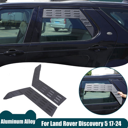 Rear Door Window Louver Air Vent Panel Trim Cover For Land Rover Discovery 5 17+ 1