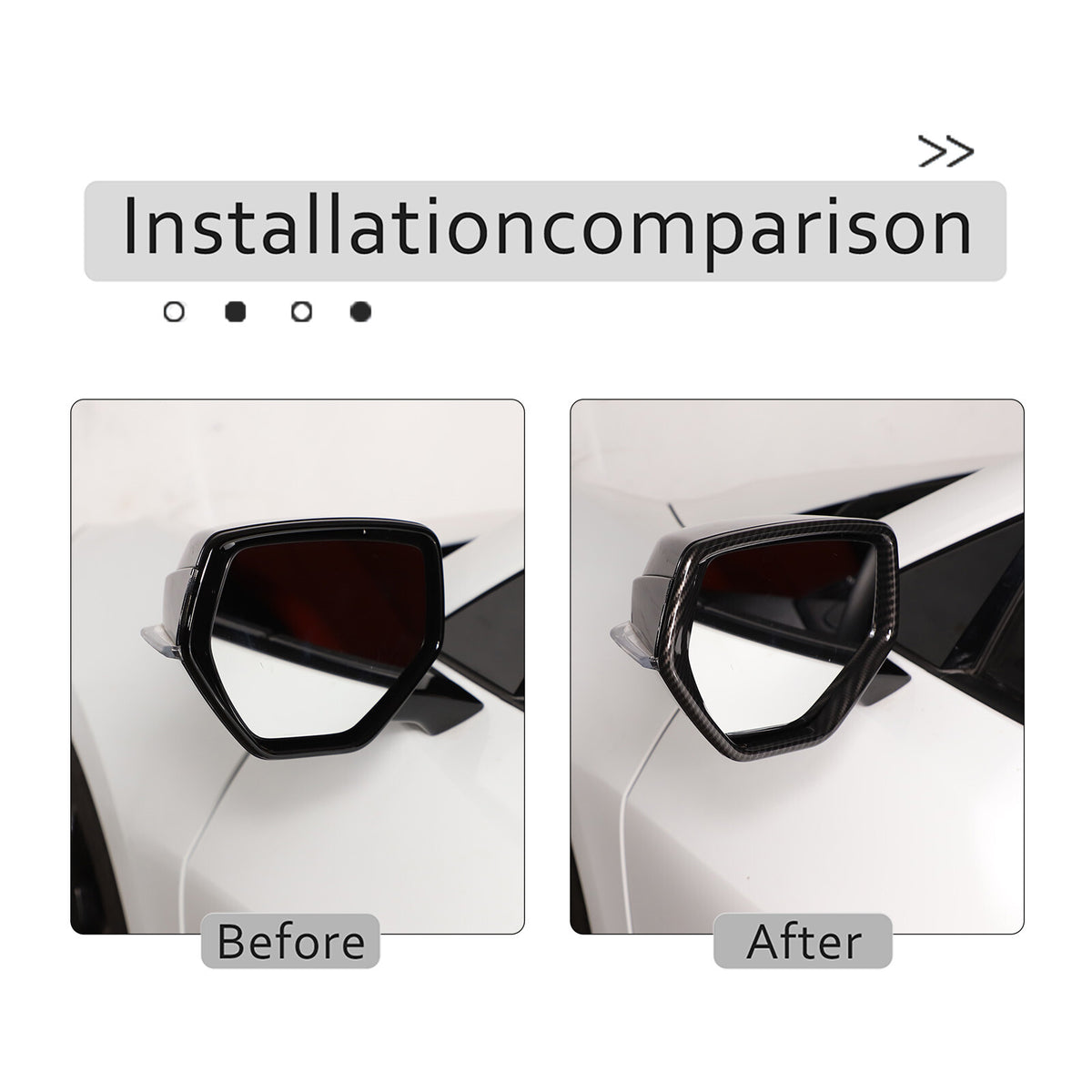 Car Exterior Decoration Cover Trim Kit Accessories For Corvette C8 Convertible - Styles 1-5 25