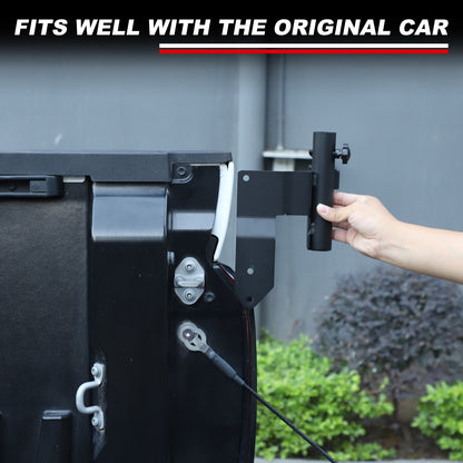 Front Bumper Flagpole Holder Antenna Mount Bracket For Toyota Tundra 2022-25 US 21