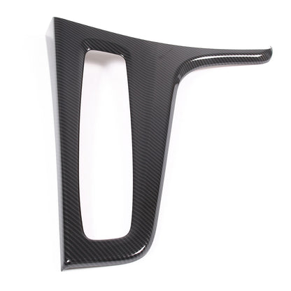 Carbon Fiber ABS Center Console Gear Shift Panel Trim For Cadillac Escalade 21+ 5