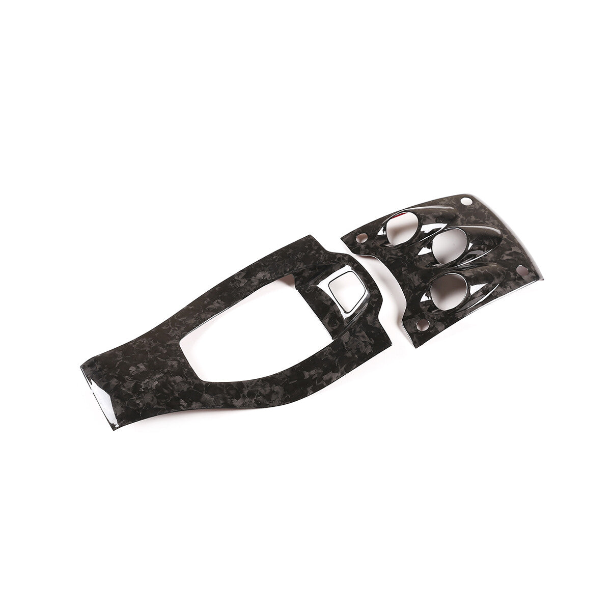 Forged Carbon Fiber Console Gear Shift Switch Button Panel For Ferrari 458 11-16 8