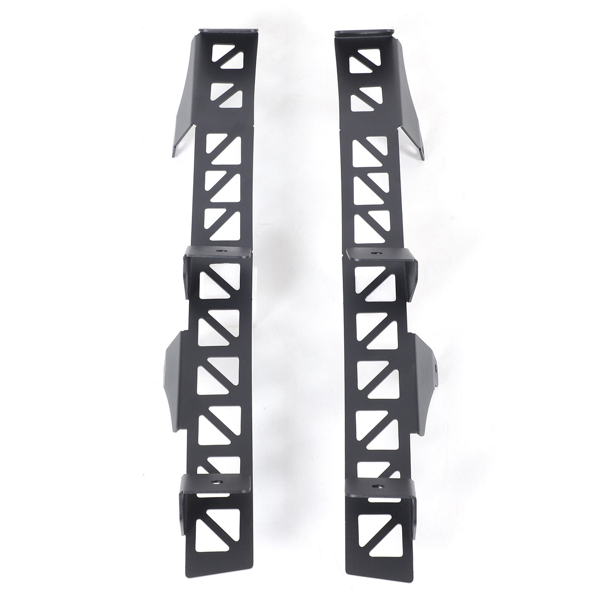Carbon Steel A-Pillar LED Light Bar Mount Bracket For Hummer H3 2005-2009 4