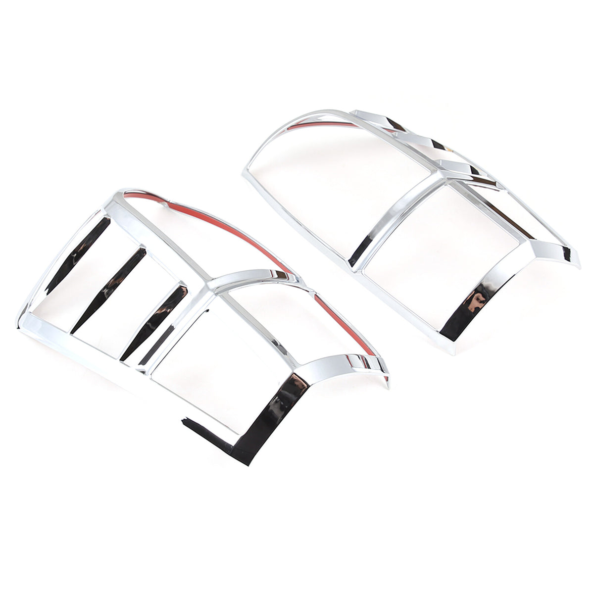 Chrome Silver Rear Taillight Trim Cover Bezel Trim For Toyota Tacoma 2016-23 US 11