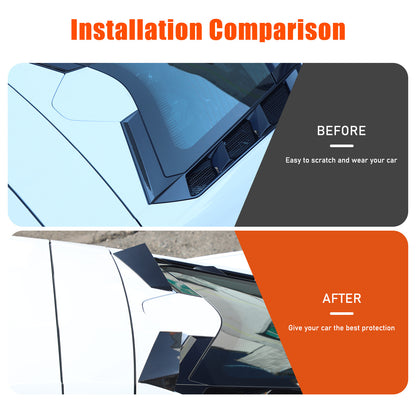 Car Exterior Decoration Cover Trim Kit Accessories For Corvette C8 Coupe 20-25 24