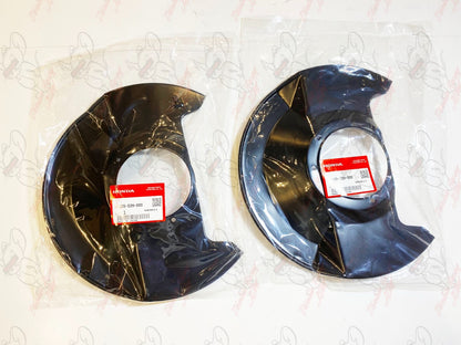 HONDA INTEGRA Spec DC2 Type-R 98-01 GENUINE Front Brake Splash Guard Set OEM 4