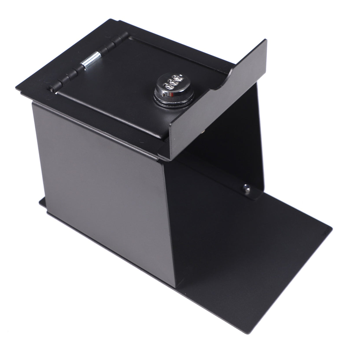 Steel Center Console Safe GUN Storage Lock Box W/ Tray For Hummer H3 2005-2009 9