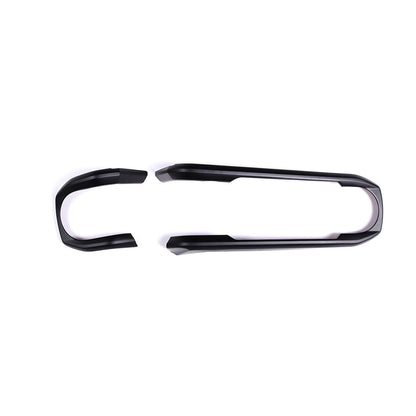 Matte Black Dashboard Decoration U Shape Trim For Toyota Tacoma 2016-2023 7