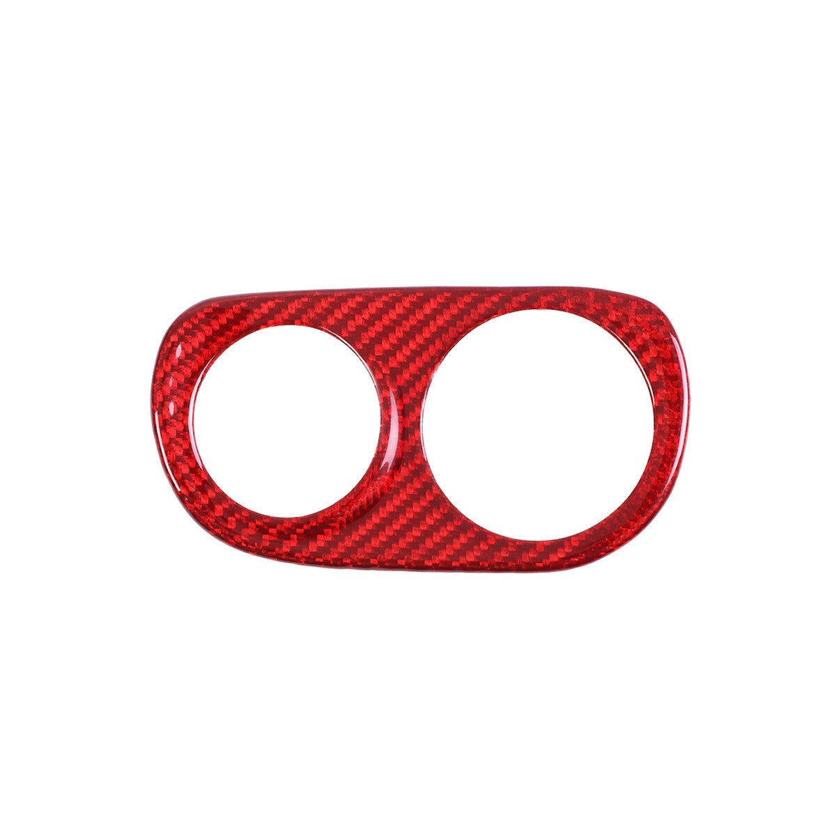 Red Real Carbon Fiber Center Interior Set Cover Trim Kit For Ferrari 458 2011-16 29