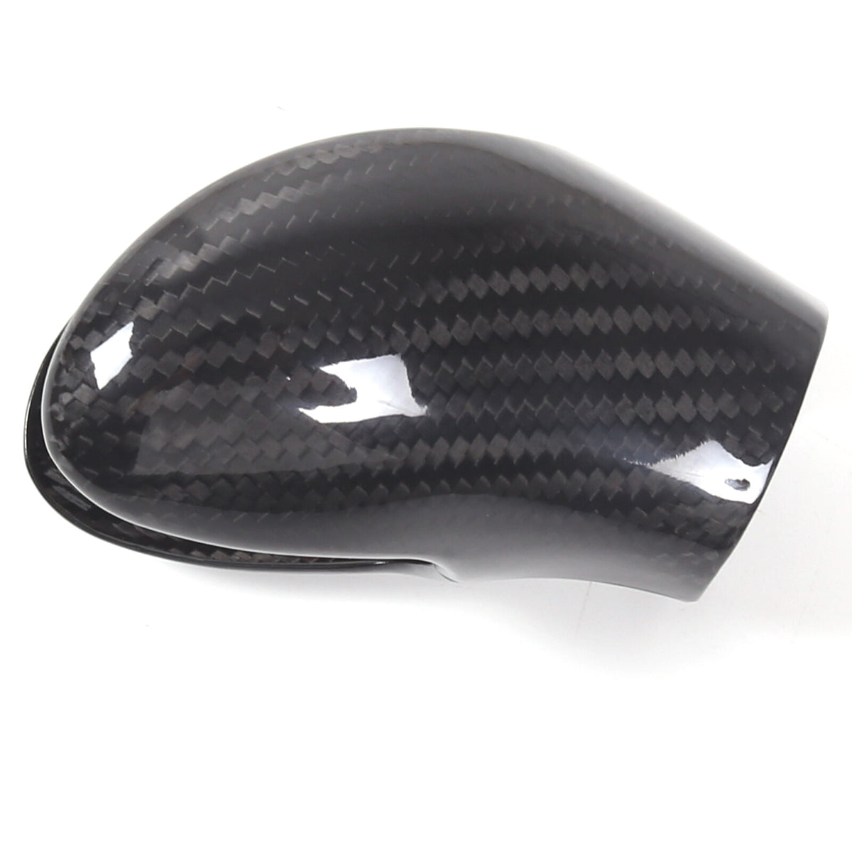 Real Carbon Fiber Console Gear Shift Knob Head Cover Trim For Corvette C6 05-13 17