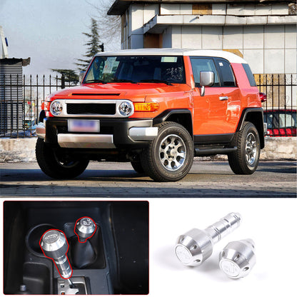 Replacement Silver Aluminum Alloy Gear Shift Knob For Toyota FJ Cruiser 07-21 US 4