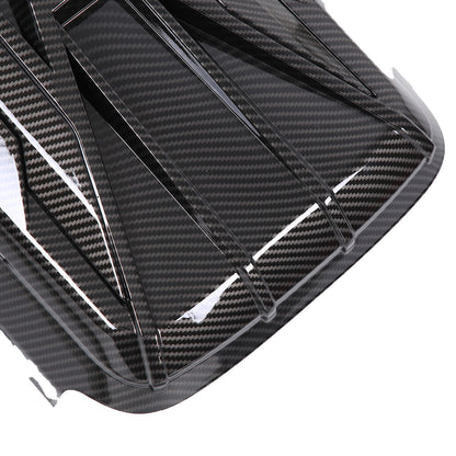 ABS Carbon Fiber Engine hood panel Trim Cover For Corvette C8 2020-2026 US 4