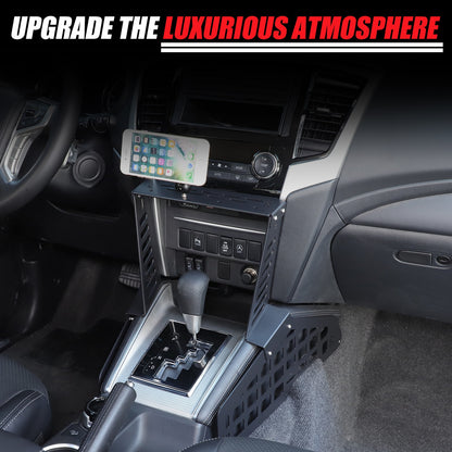 Magnetic Molle Panel Digital Device Mount For Mitsubishi L200 Triton 19-23 15