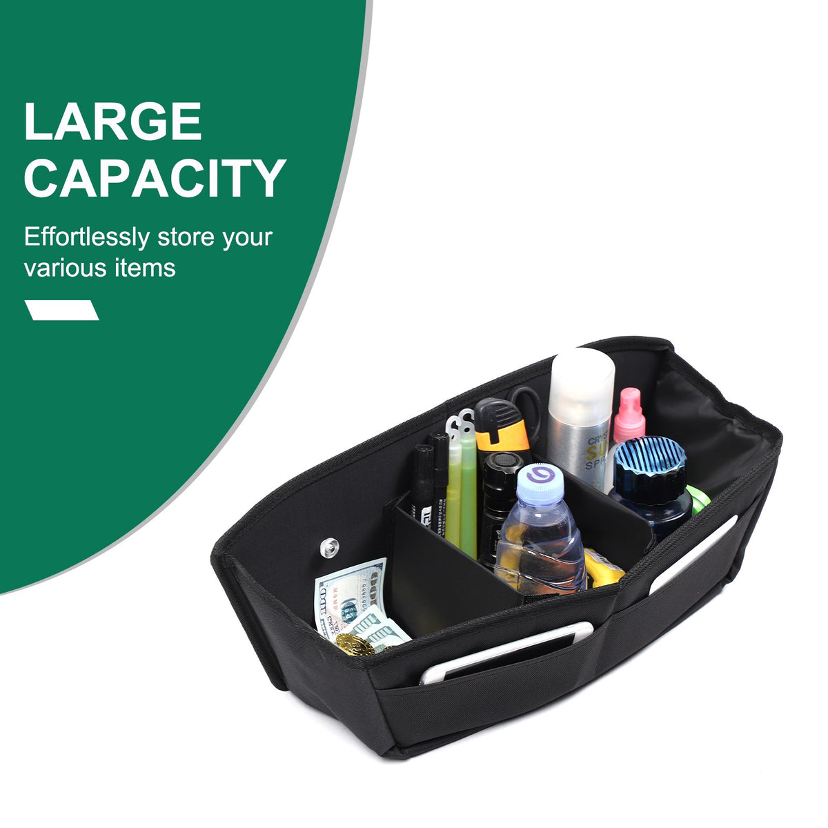 Rear Trunk Tailgate Storage Box For Corvette C8 2020+ US 10