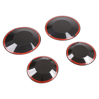 Smoke Black ABS Rear Tail Light Lamp Guard Trim Fit For Nissan GTR R35 2008-2016 16